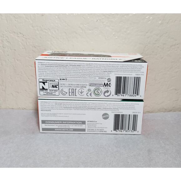 Hot Wheels ID Justice League Batmobile & Twin Mill (Mattel, 2018) New Sealed - Picture 7 of 9